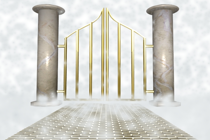 pearly gates clipart - photo #44
